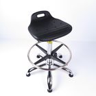 Hydraulische ESD van de Hoogte Regelbare Wartel Cleanroom Stoelen met Antistatisch Polyurethaan Seat leverancier